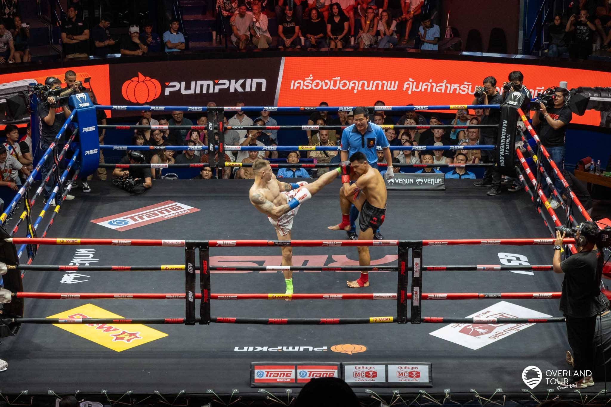 Thaiboxen Bangkok Tickets Review Rajadamnern Stadium Overlandtour