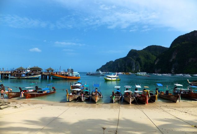 Koh Phi Phi Don am Hafen