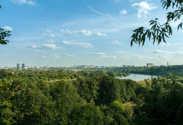 Der Kolomeskoje Park bietet einen grünen Ausblick auf die Stadt