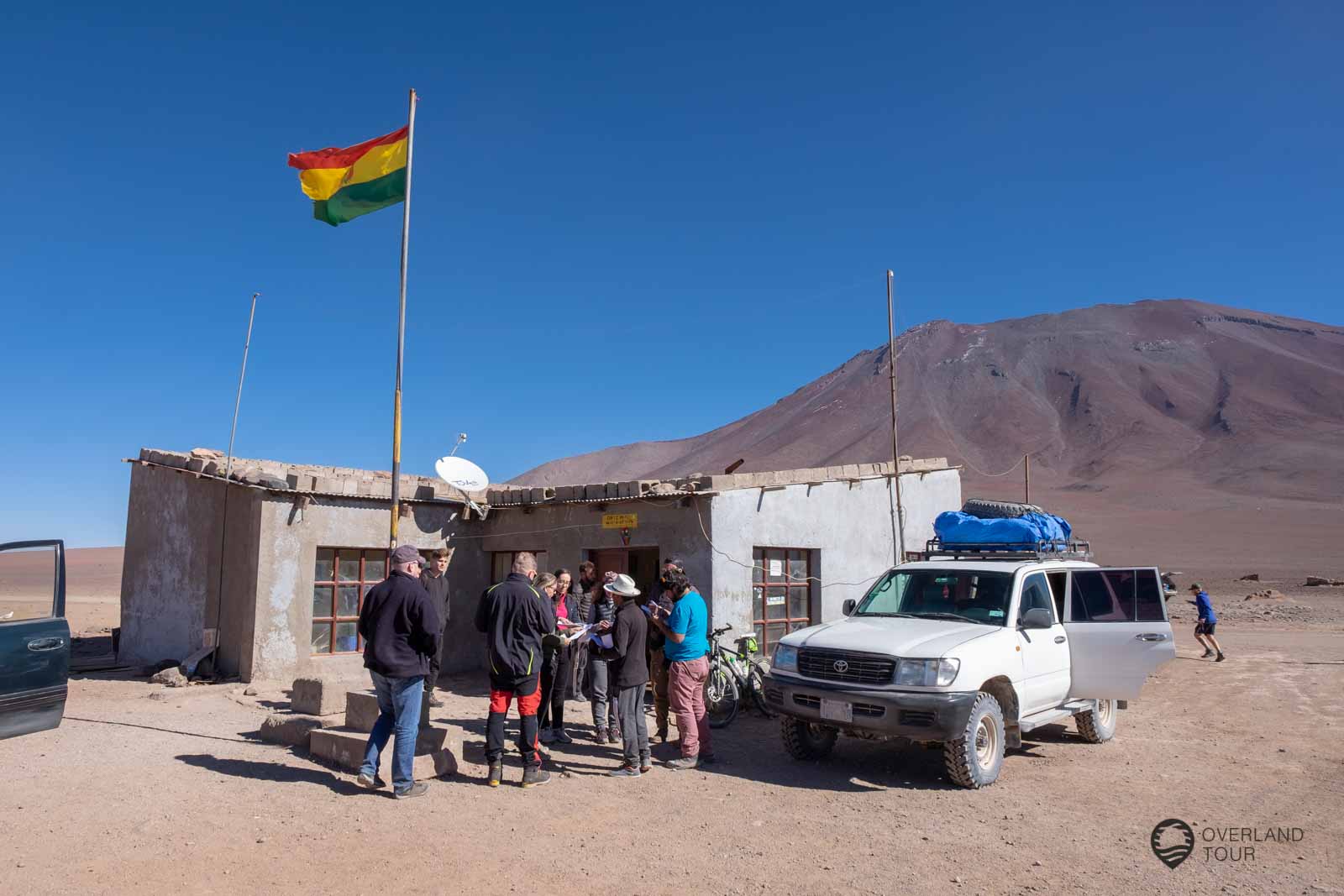 Die Grenzstation von Bolivien