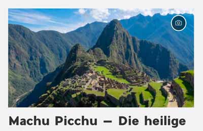 Mehr zu deinem Machu Picchu Besuch