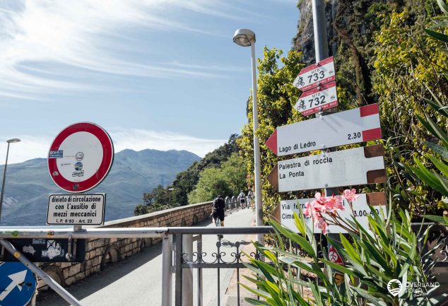 Wanderung Sentiero del Ponale: Wandern auf der alten Ponale Straße