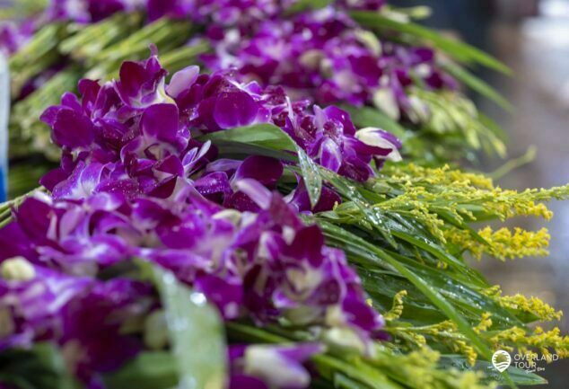 Ma Lai Frischblumenmarkt (Pak Khlong Talat) - Flower Market in Bangkok